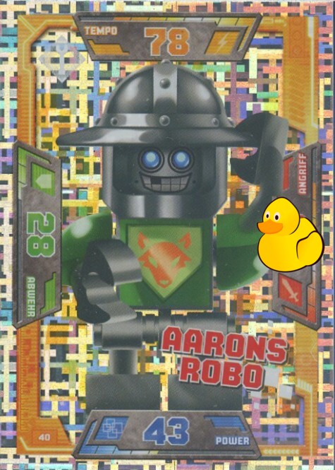 LEGO Nexo Knights Serie 1 | #040 Aarons Robo