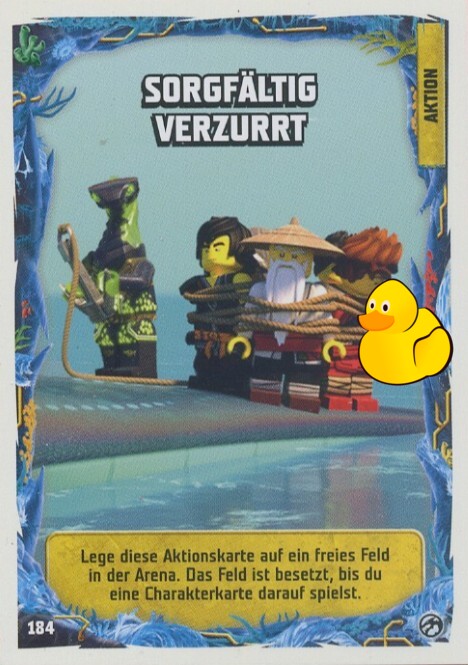 LEGO Ninjago Serie 7 | #184 Sorgfältig verzurrt