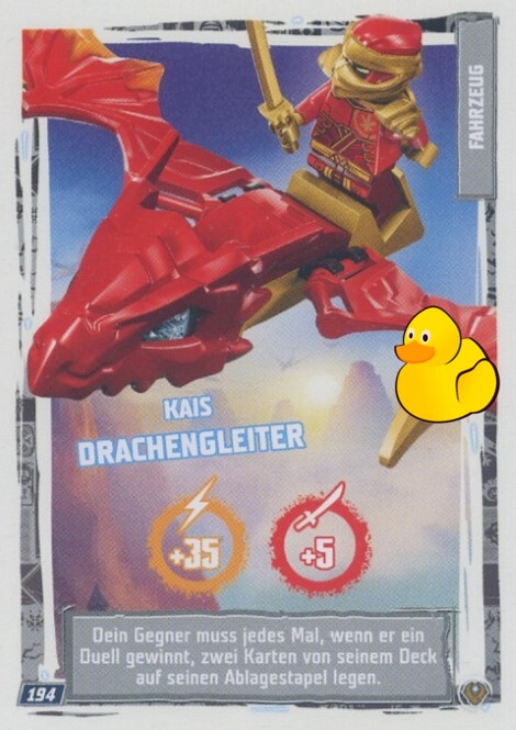 LEGO Ninjago Serie 9 Next Level  | #194 Kais Drachengleiter
