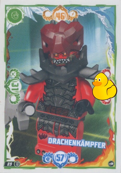 LEGO Ninjago Serie 10 |  #089 Drachenkämpfer