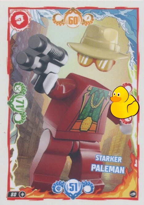 LEGO Ninjago Serie 10 |  #080 Starker Paleman