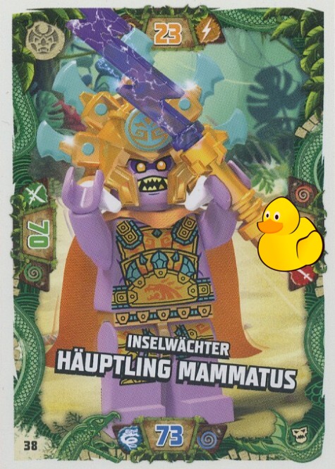 LEGO Ninjago Serie 6 Next Level | #038 Häuptling Mammatus 