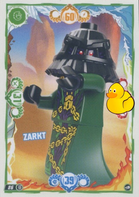 LEGO Ninjago Serie 10 |  #086 Zarkt
