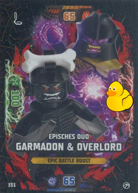 LEGO Ninjago Serie 7 | #151 Episches Duo Garmadon & Overlord
