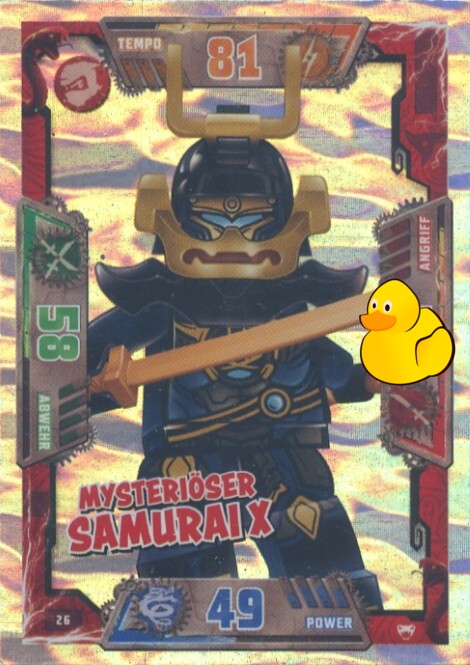 LEGO Ninjago Serie 2 | #026 Mysteriöser Samurai X