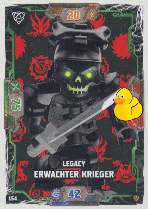 LEGO Ninjago Serie 9 Next Level  | #154 Legacy Erwachter Krieger