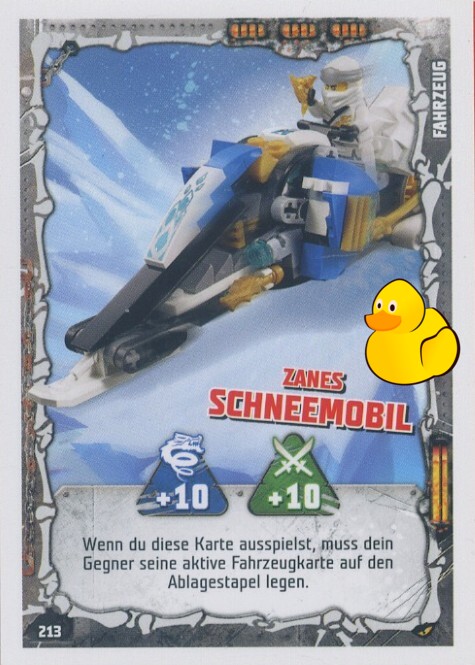 LEGO Ninjago Serie 4 | #213 Zanes Schneemobil 