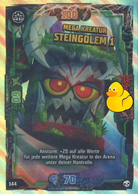 LEGO Ninjago Serie 6 | #144 Mega Kreatur Steingolem 1