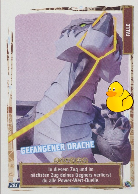 LEGO Ninjago Serie 9 | #201 Gefangener Drache