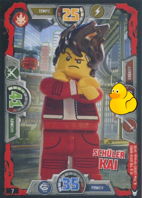 LEGO Ninjago Serie 3 | #007 Schüler Kai LEGO Ninjago Serie 3 | #007 Schüler Kai