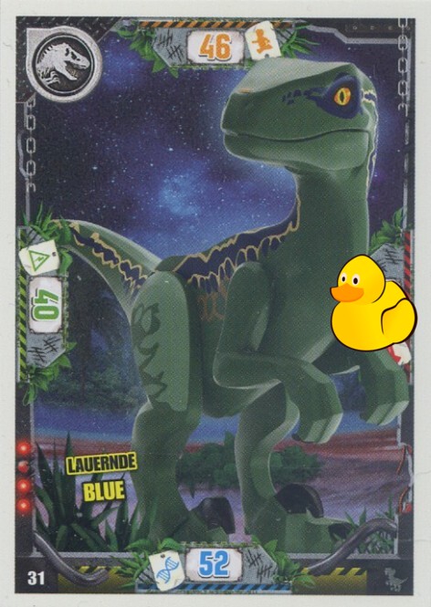 LEGO Jurassic World Serie 3 | #031 Lauernde Blue