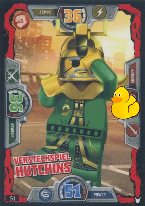 LEGO Ninjago Serie 3 | #051 Versteckspiel Hutchins 
