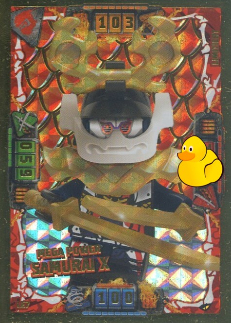 LEGO Ninjago Serie 4 | #LE007 Mega Power Samurai X 
