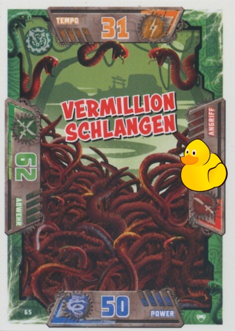 LEGO Ninjago Serie 2 | #065 Vermillion Schlangen 