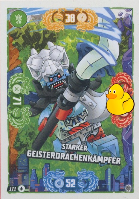 LEGO Ninjago Serie 11 | #111 Starker Geisterdrachenkämpfer