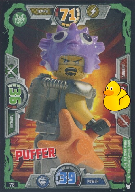 LEGO Ninjago Serie 3 | #078 Puffer 