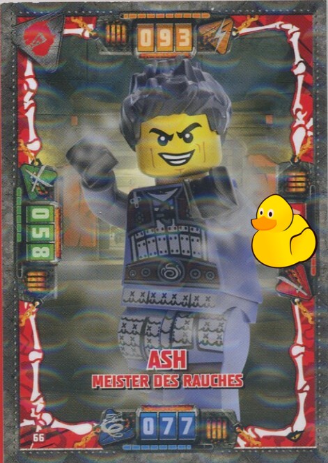 LEGO Ninjago Serie 4 | #066 Ash Meister des Rauches