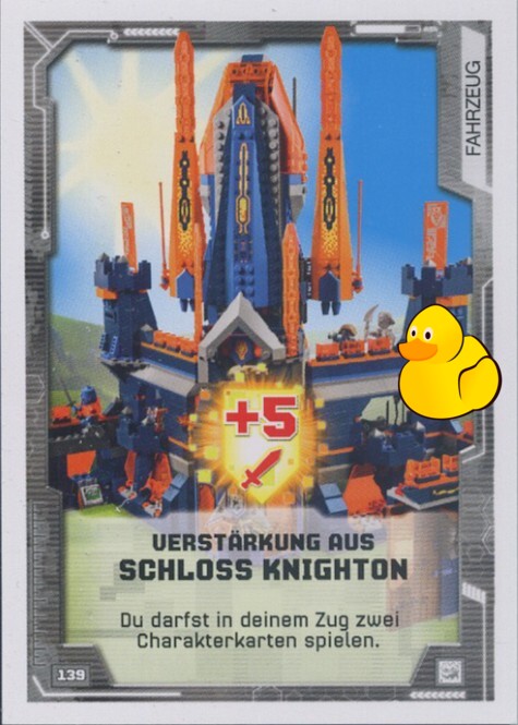 LEGO Nexo Knights Serie 2 | #139 Verstärkung aus Schloss Knighton