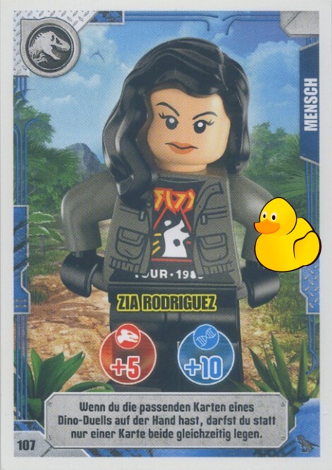 LEGO Jurassic World Serie 2 | #107 Zia Rodrigez
