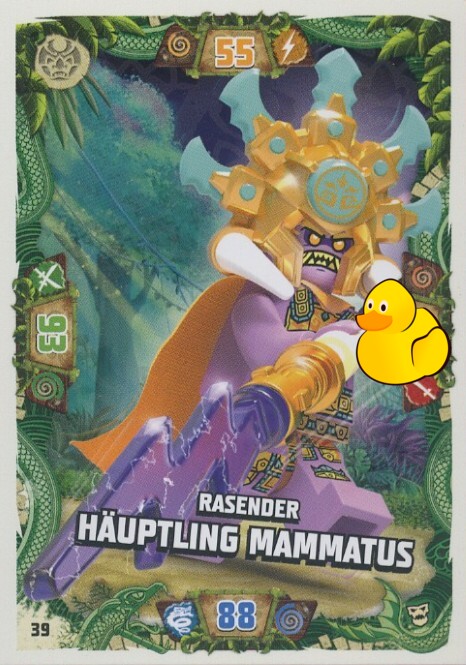 LEGO Ninjago Serie 6 Next Level | #039 Rasender Häupt. Mammatus 