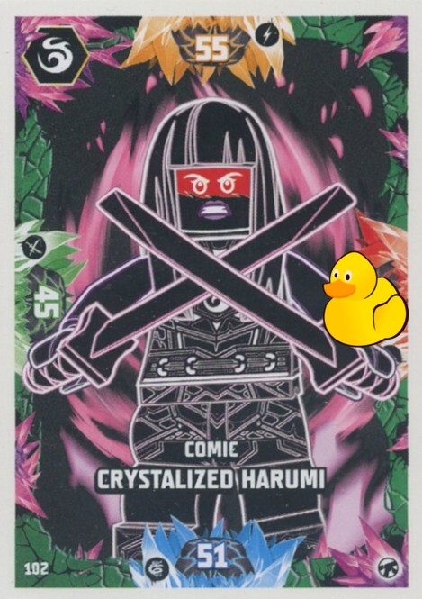 LEGO Ninjago Serie 8 Next Level | #102 Comic Crystalized Harumi