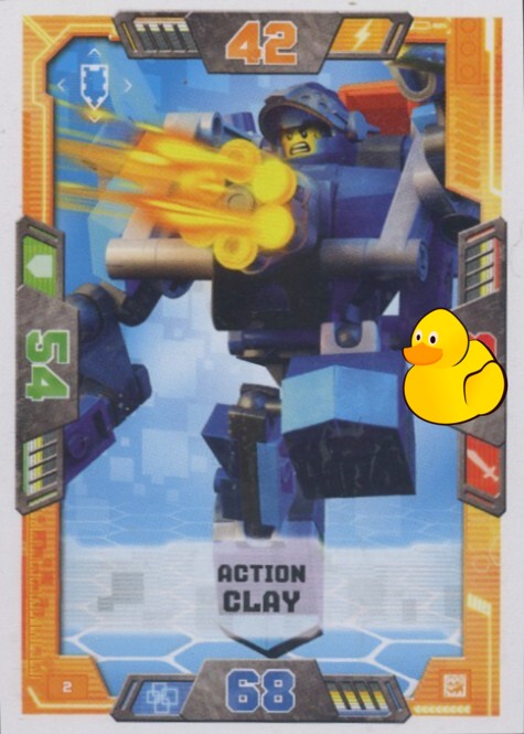 LEGO Nexo Knights Serie 2 | #002 Action Clay