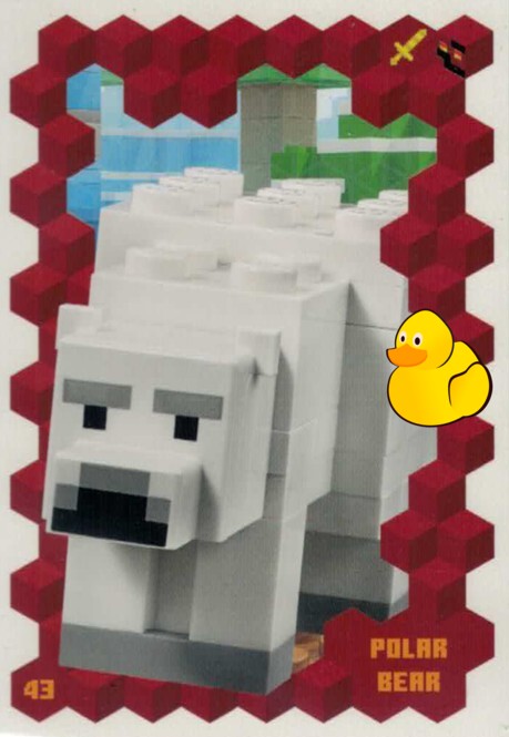 LEGO Minecraft Serie 3 | #043 Polar Bear