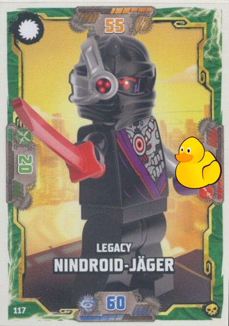 LEGO Ninjago Serie 6 | #117 Legacy Nindroid-Jäger 