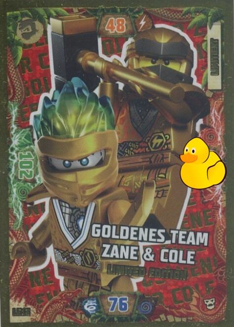 LEGO Ninjago Serie 6 Next Level | #LE16 Goldenes Team Zane & Cole