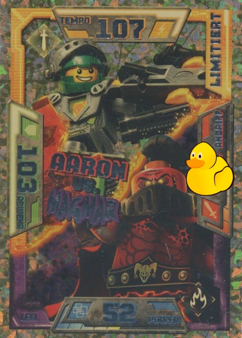 LEGO Nexo Knights Serie 1 | #LE11 Aaron vs. Magmar