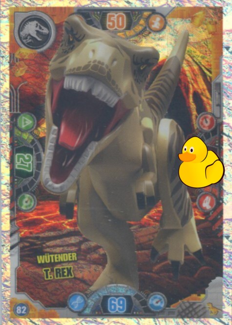 LEGO Jurassic World Serie 2 | #082 (Twin) Wütender T. Rex