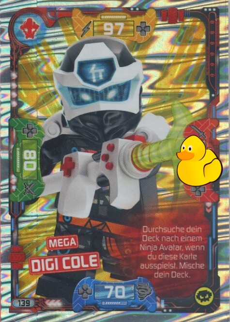 LEGO Ninjago Serie 5 | #139 Mega Digi Cole