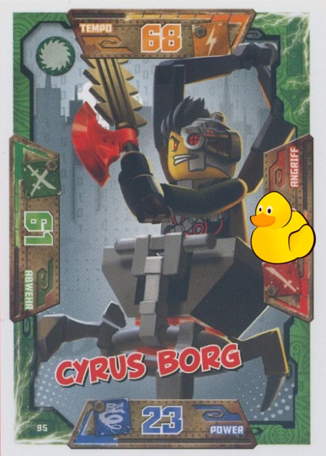 LEGO Ninjago Serie 1 | #095 Cyrus Borg