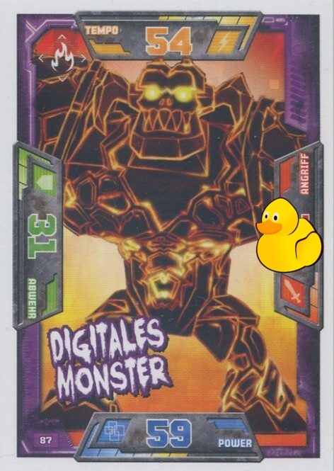 LEGO Nexo Knights Serie 1 | #087 Digitales Monster