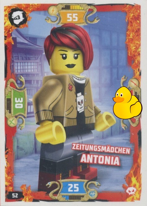 LEGO Ninjago Serie 5 | #052 Zeitungsmädchen Antonia LEGO Ninjago Serie 5 | #052 Zeitungsmädchen Antonia