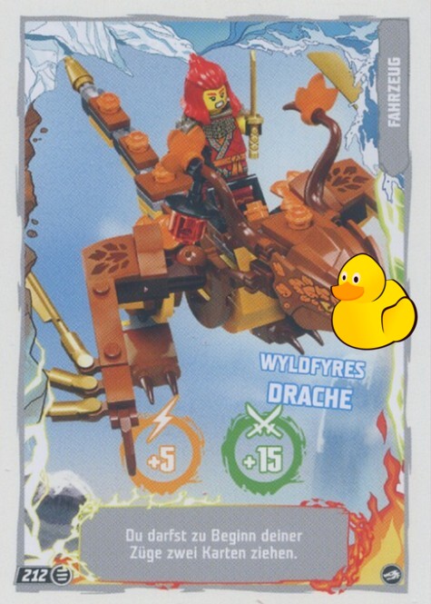 LEGO Ninjago Serie 10 |  #212 Wyldfyres Drache