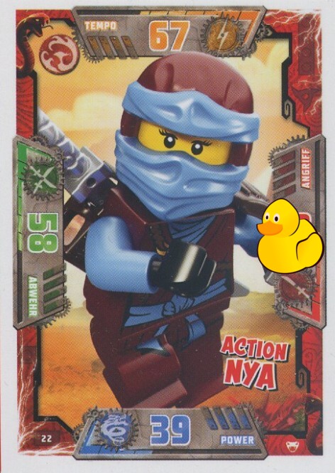LEGO Ninjago Serie 2 | #022 Action Nya 