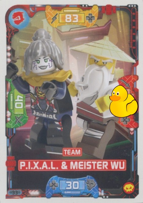 LEGO Ninjago Serie 5 Next Level | #033 Team P.I.X.A.L. & Meister Wu 