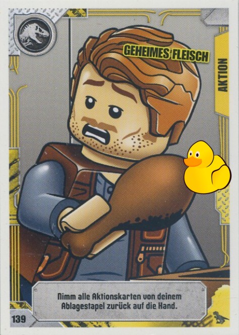 LEGO Jurassic World Serie 2 | #139 Geheimes Fleisch