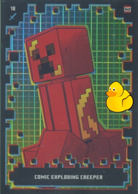 LEGO Minecraft Serie 2 |  #018 Comic Exploding Creeper