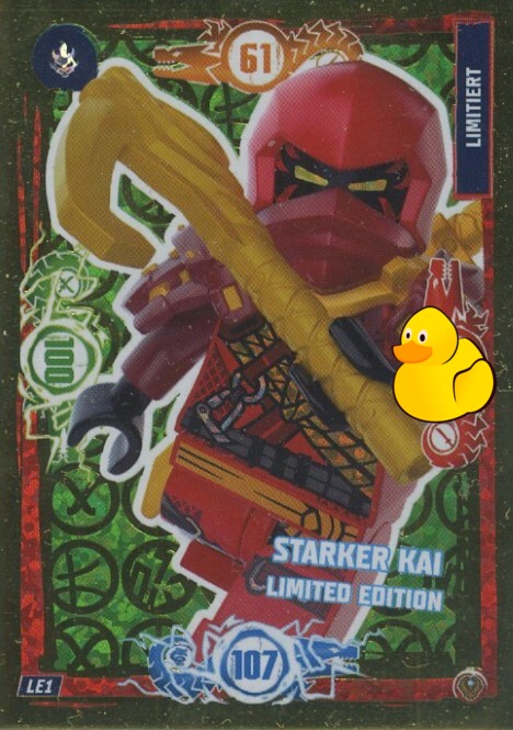 LEGO Ninjago Serie 9 Next Level  | #LE01 Starker Kai