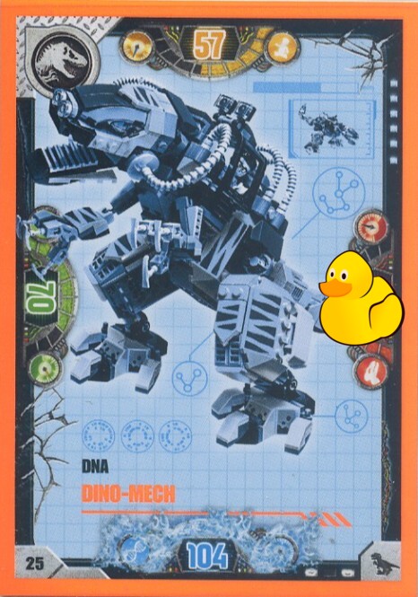 LEGO Jurassic World Serie 2 | #025 DNA Dino-Mech