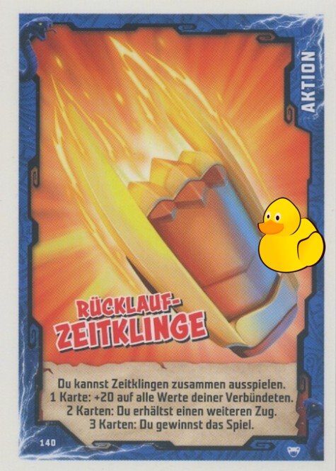 LEGO Ninjago Serie 2 | #140 Rücklauf-Zeitklinge 