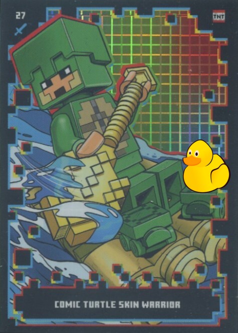 LEGO Minecraft Serie 2 |  #027 Comic Turtle Skin Warrior