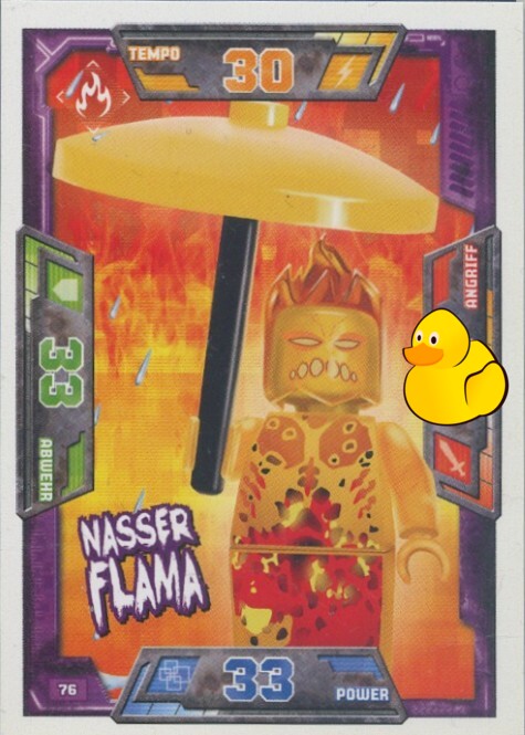 LEGO Nexo Knights Serie 1 | #076 Nasser Flama