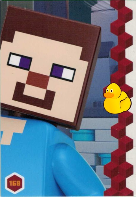 LEGO Minecraft Serie 3 | #168 Puzzlekarte Unter der Erde 6