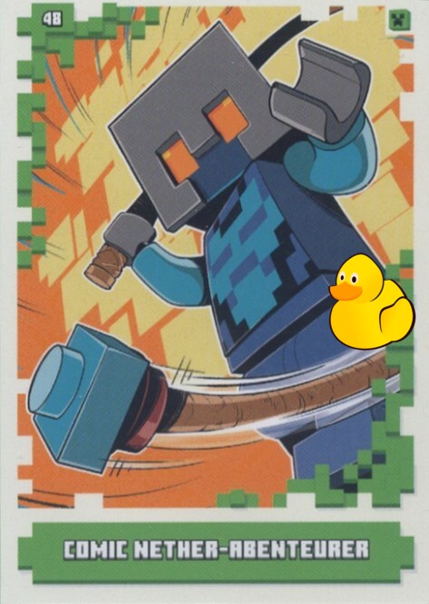 LEGO Minecraft Serie 1 | #048 Comic Nether-Abenteuer