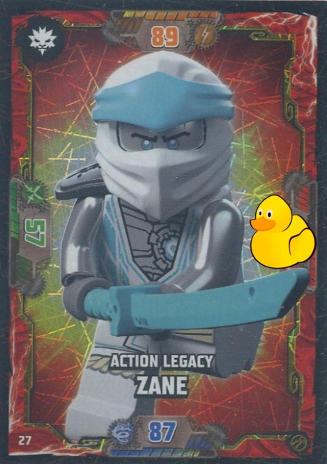 LEGO Ninjago Serie 7 | #027 Action Legacy Zane