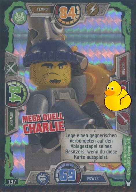 LEGO Ninjago Serie 3 | #197 Mega Duell Charlie