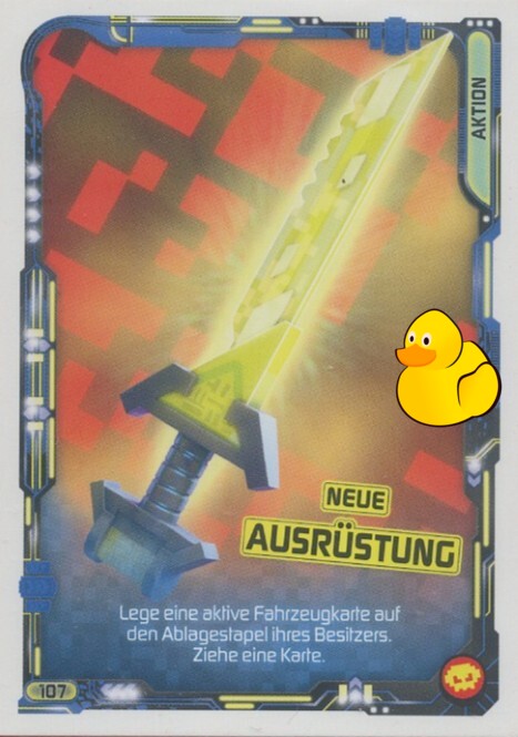 LEGO Ninjago Serie 5 Next Level | #107 Neue Ausrüstung 